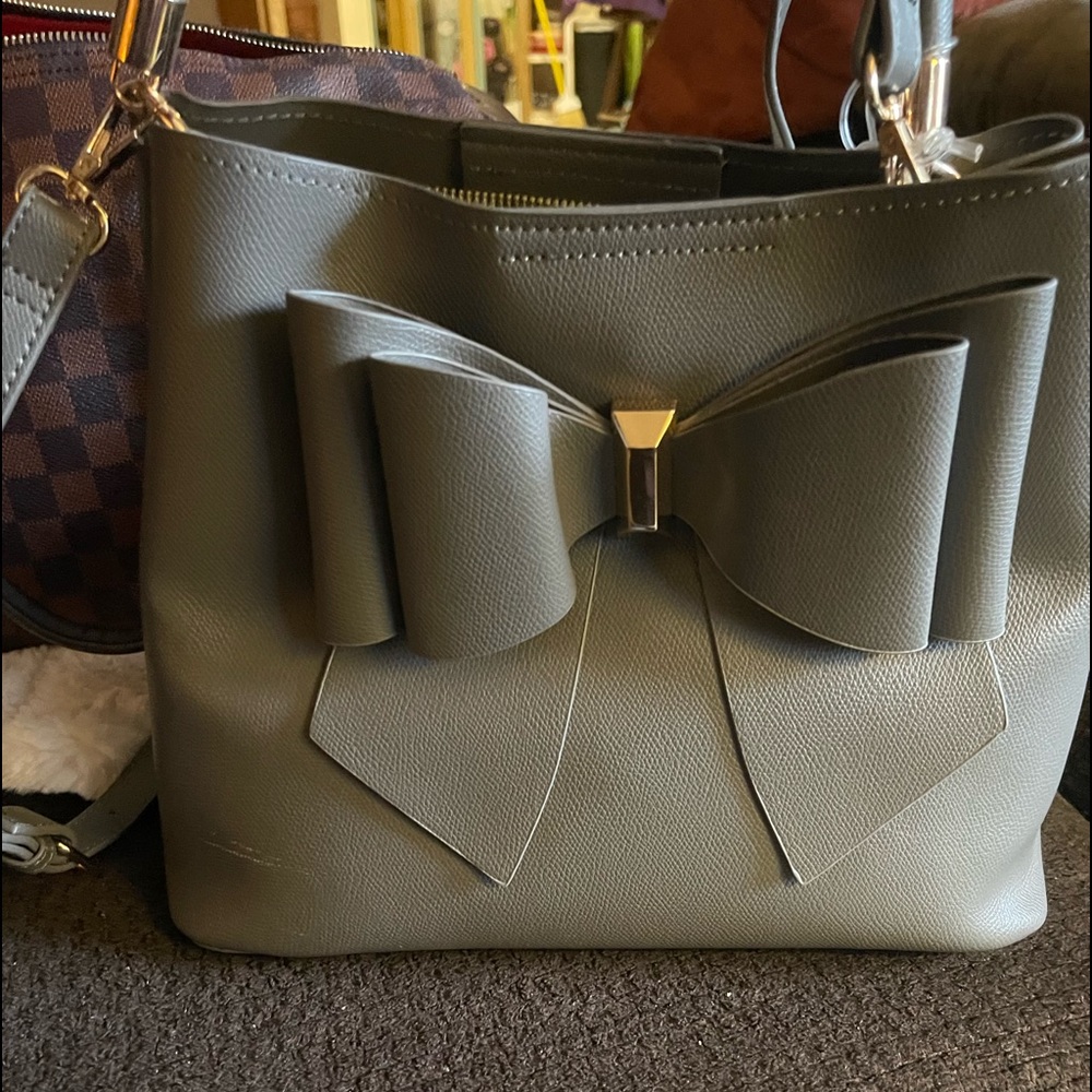 grey crossbody